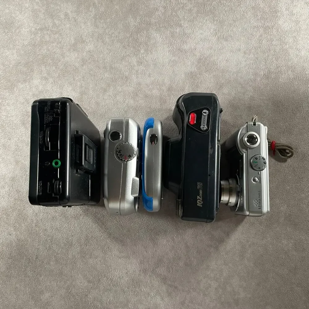PARTS Sony Walkman WM-AF23 Pentax IQZoom Samsung Digimax Kodak Film Digital Lot